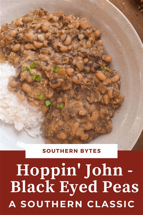 hoppin john is as southern as it gets creamy black eyed