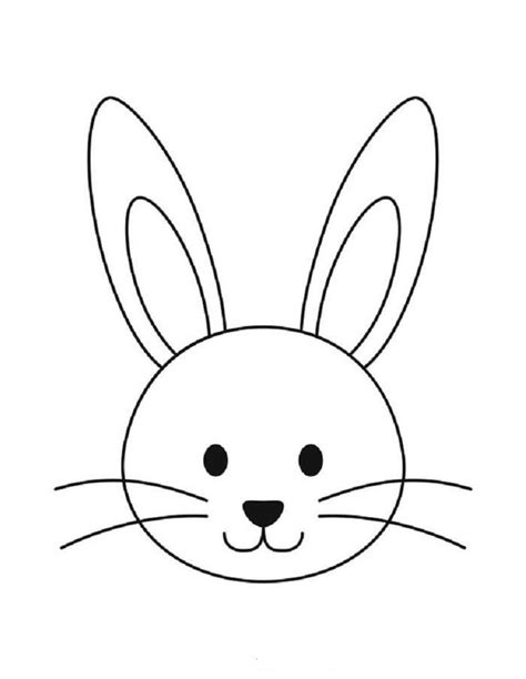 bunny face coloring pages bunny coloring pages easter coloring pages