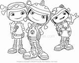 Floogals Coloring Drawing Printable Pages Kids sketch template