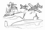 Tugboat Submarine sketch template