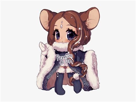 Chibi Cute Anime Deer Girl
