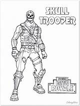 Fortnite Trooper Sheets sketch template