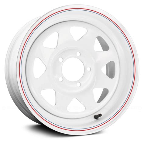 awc  spoke wheels white rims