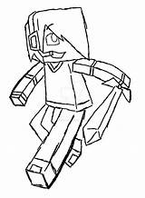 Minecraft Skins Coloring Pages Drawing Deadlox Skin Color Getdrawings Getcolorings Print Printable sketch template
