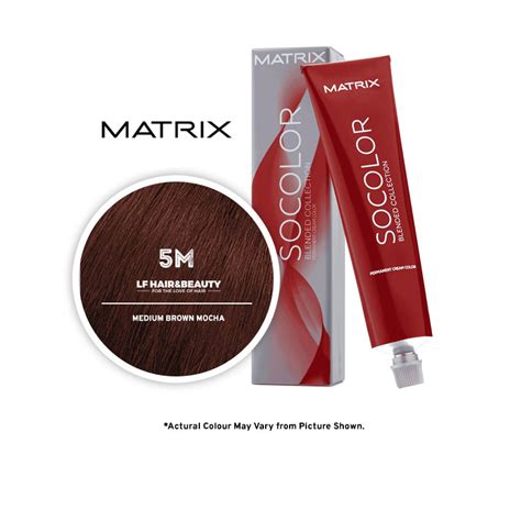 matrix socolor blended collection  medium brown mocha  lf hair  beauty supplies