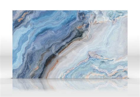 Blue Marble Tile Texture Wall Mural Marble Texture