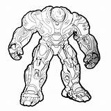 Hulkbuster Ironman 색칠 출처 Youtu sketch template