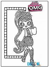 Colorare Diva Omg Surprise Disegni Cartoni Grease Bambole Collezione Bambine Tante Altre Kolorowanki Animati sketch template