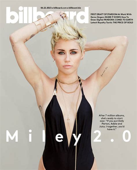 miley cyrus on ‘billboard cover — get miley s punk hair and black