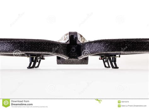 drone front stock image image  multicopter mini operated