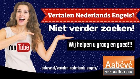 vertalen nederlands engels youtube