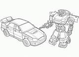 Transformers Ironhide sketch template