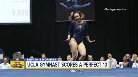 Watch Ucla Gymnast Earns Perfect 10 With Michael Jackson Inspired