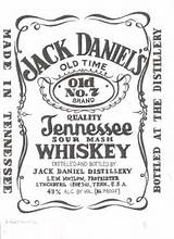 Jack Daniels Vector Logo Label Stencil Google Daniel Silhouette Stickers Template Deviantart Whiskey Search Create Blank Bottle Whisky Pluspng Login sketch template