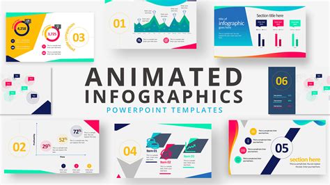 animated editable professional infographics powerpoint template