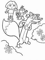 Dora Exploradora Babouche Botas Aventureira Raposo Macaco Apres Ausdrucken Ausmalen Colorier Esploratrice Boots Tudodesenhos Zeichnungen Gedownloadete Meist sketch template