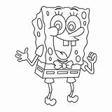 Spongebob Coloring Helden Usable sketch template