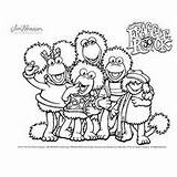 Coloring Fraggle Fraguel Muppetcentral sketch template