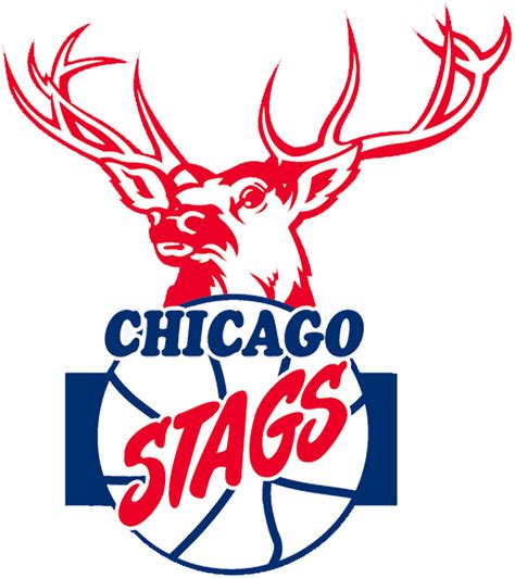 chicago stags primary logo national basketball association nba chris creamers sports