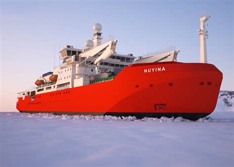 charting    australias  icebreaker australian