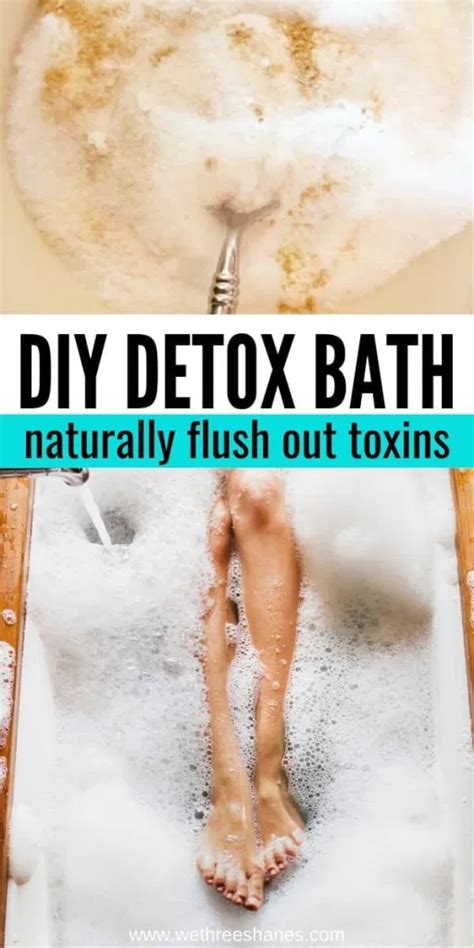 natural diy detox bath recipe we three shanes bath recipes detox