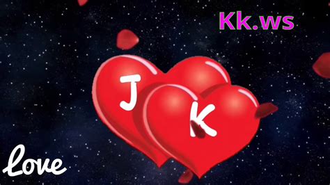 J Love K Letter Romantic Status Best Status Youtube