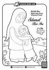Mewarnai Ibu Mewarna Lomba Paud Kartun Nasional Sketsa Solehah Spesial Profesi Menggambar Mengajar Kelas Muslimah Warna Serta sketch template