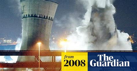 thousands watch fall of landmark towers architecture the guardian