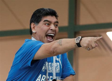 Diego Maradona Calls England Win Over Colombia Monumental Robbery