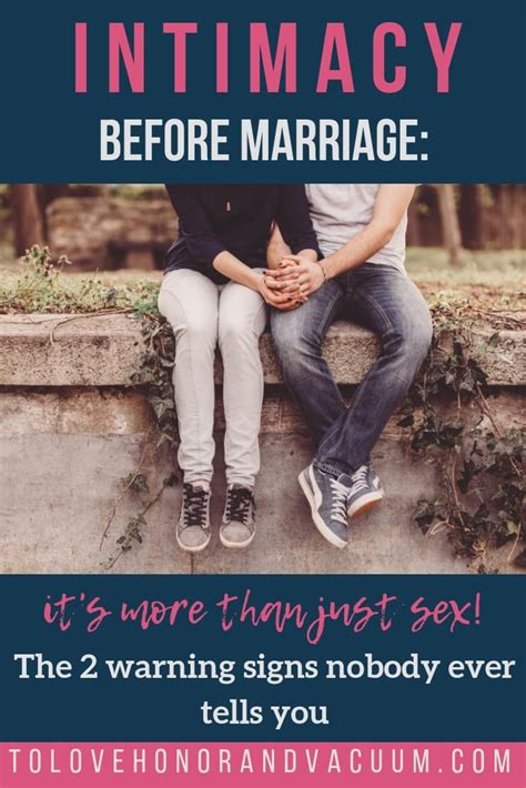 Intimacy Before Marriage It’s More Than Just Sex To