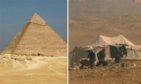 egypt breakthrough how ‘labyrinth of tunnels were found below pyramid