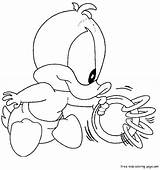 Looney Tunes Daffy Pinocchio Jiminy Freekidscoloringpage sketch template