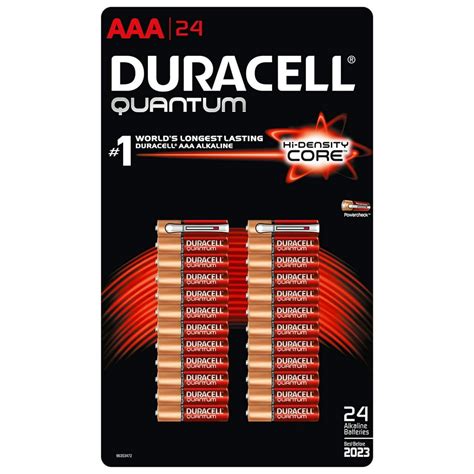Duracell Quantum Aaa Alkaline Batteries 24 Ct