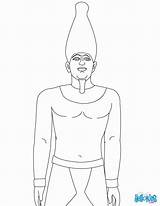 Coloring Pharaoh Egyptian Library Clipart Popular Hello Kids sketch template