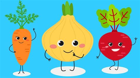 vegetables  kids learn vegetable names  english  preschoolers