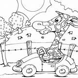 Coloring Countryside Cars Pages Race Kids 553px 83kb Car sketch template