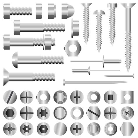 fastener products nuts bolts screws washers rivets cal