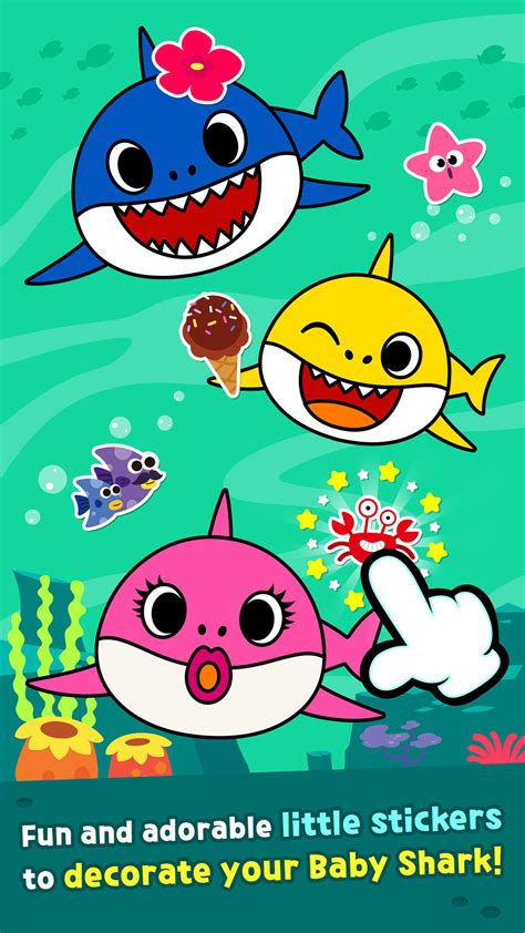amazoncom pinkfong baby shark coloring book appstore  android