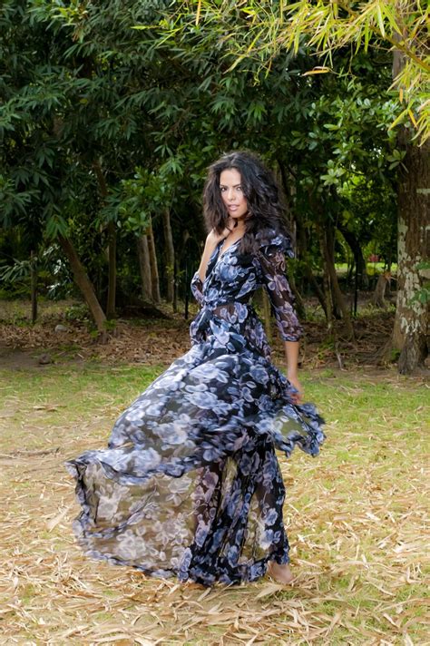 Rebeca Tiago Fashion Designer Maxi Dress High Waisted Skirts Fashion