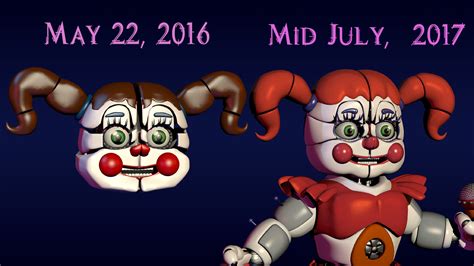 year  modeling circus baby fivenightsatfreddys