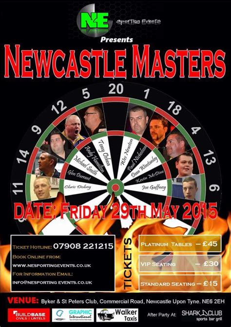 newcastle darts masters