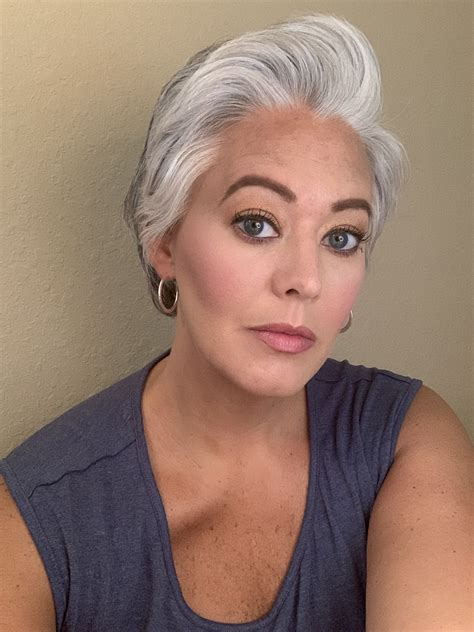 gray hair natural gray hair hair hair styles