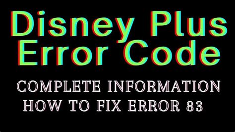 disney  error code   error  coming    device