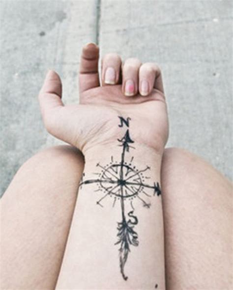 Compass Tattoo Small Foto Kolekcija