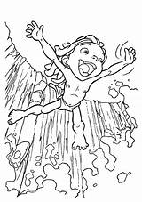 Tarzan Coloring Pages Young Printable sketch template