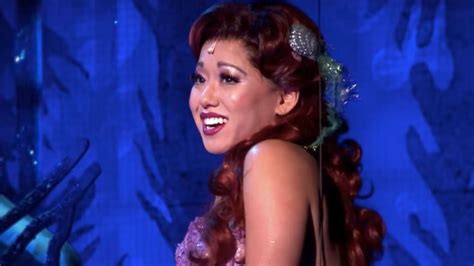 asian american little mermaid actress sends support to halle bailey