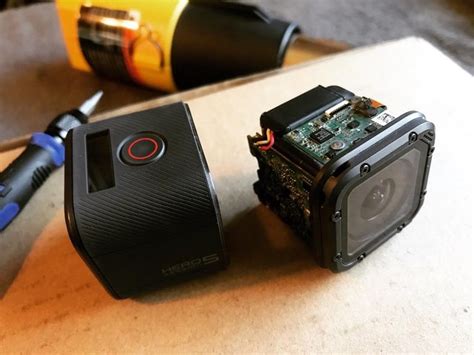 gopro hero  session battery replacement  gopro hero  session battery change