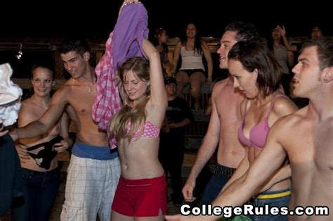 naked coeds having fun with kinky college games pichunter