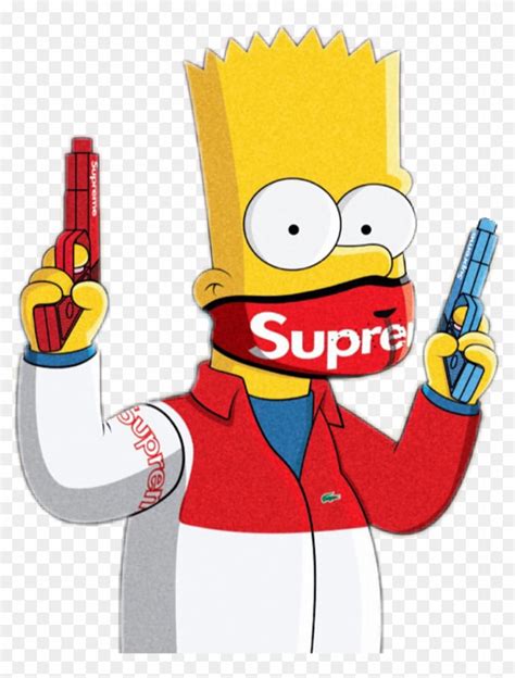 Aesthetic Wallpaper Iphone Bart Simpson Supreme