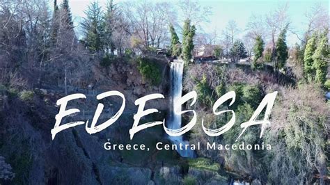 fimi  se  footage waterfalls  town edessa greece youtube